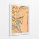 Jirafa de mecate - Caperh | Cuadro decorativo de Canvas Lab