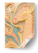 Jirafa de mecate - Caperh | Cuadro decorativo de Canvas Lab