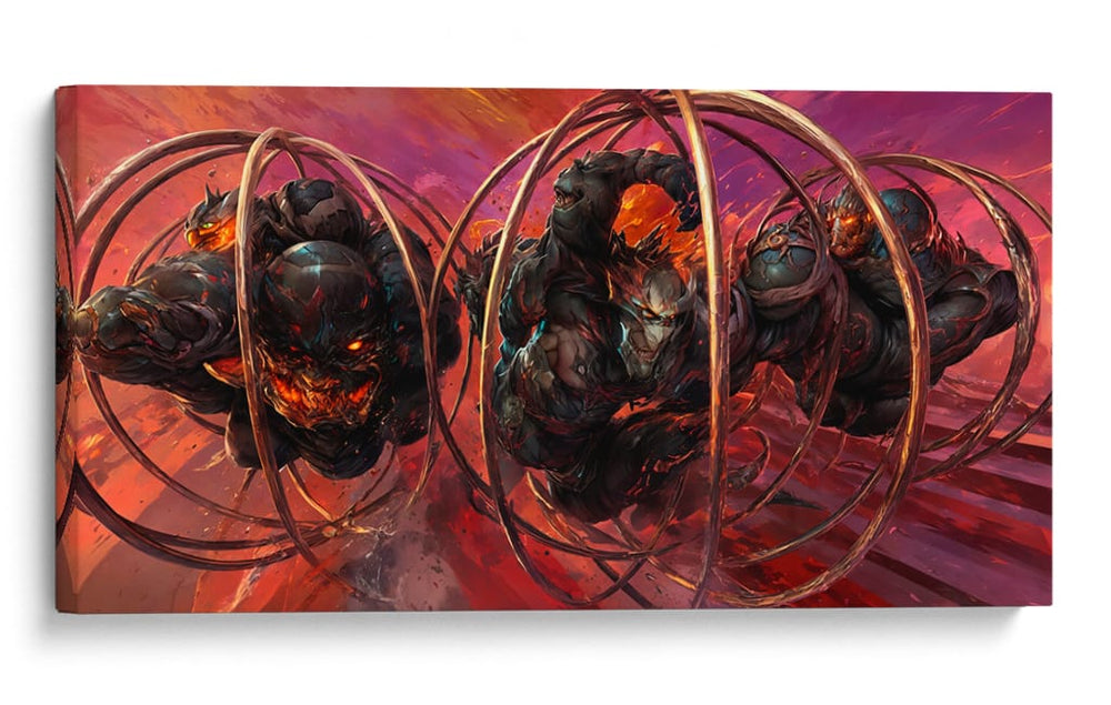 Guardianes - Caperh | Cuadro decorativo de Canvas Lab