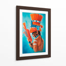 Guerrero Danzante Maya - Caperh | Cuadro decorativo de Canvas Lab
