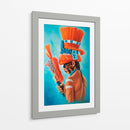 Guerrero Danzante Maya - Caperh | Cuadro decorativo de Canvas Lab