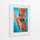 Guerrero Danzante Maya - Caperh | Cuadro decorativo de Canvas Lab