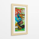 Guerrero Maya jaguar - Caperh | Cuadro decorativo de Canvas Lab