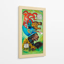 Guerrero Maya jaguar - Caperh | Cuadro decorativo de Canvas Lab