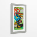 Guerrero Maya jaguar - Caperh | Cuadro decorativo de Canvas Lab