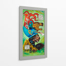 Guerrero Maya jaguar - Caperh | Cuadro decorativo de Canvas Lab