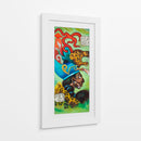 Guerrero Maya jaguar - Caperh | Cuadro decorativo de Canvas Lab