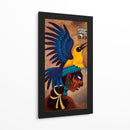 Guerrero Maya y Chel - Caperh | Cuadro decorativo de Canvas Lab