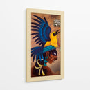 Guerrero Maya y Chel - Caperh | Cuadro decorativo de Canvas Lab