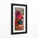 Guerrero Maya y Quetzal - Caperh | Cuadro decorativo de Canvas Lab