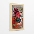 Guerrero Maya y Quetzal - Caperh | Cuadro decorativo de Canvas Lab