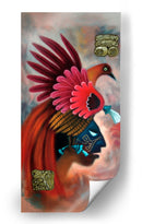 Guerrero Maya y Quetzal - Caperh | Cuadro decorativo de Canvas Lab