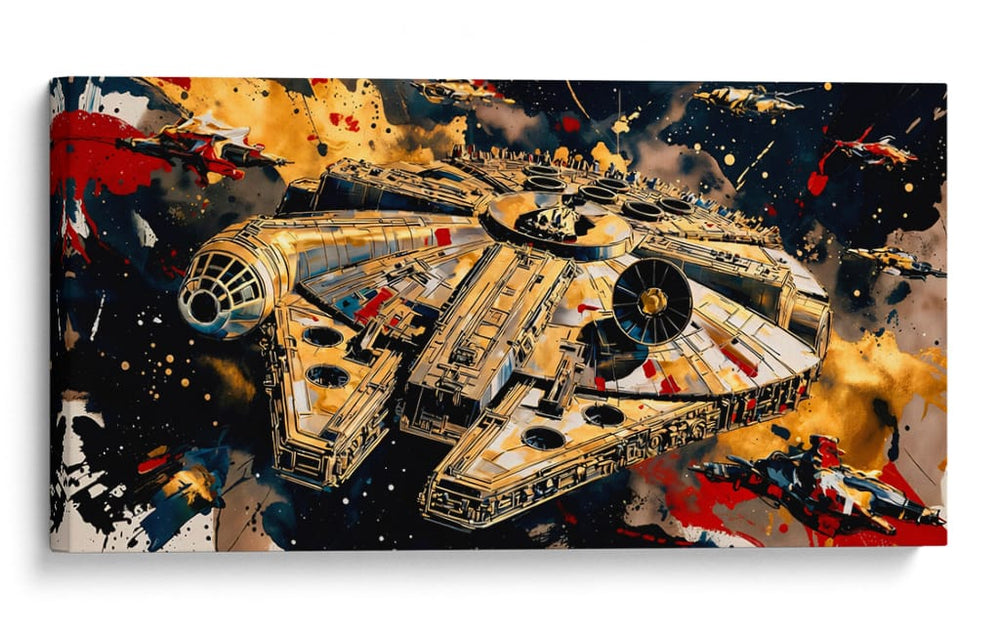 Halcón milenario II - Caperh | Cuadro decorativo de Canvas Lab