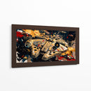 Halcón milenario II - Caperh | Cuadro decorativo de Canvas Lab