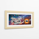 Halcón milenario III - Caperh | Cuadro decorativo de Canvas Lab