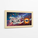 Halcón milenario III - Caperh | Cuadro decorativo de Canvas Lab