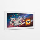Halcón milenario III - Caperh | Cuadro decorativo de Canvas Lab