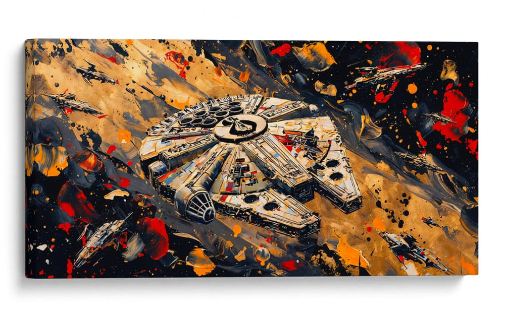 Halcón milenario - Caperh | Cuadro decorativo de Canvas Lab
