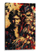 Han Solo y Chewbacca - Caperh | Cuadro decorativo de Canvas Lab