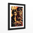 Han Solo y Chewbacca - Caperh | Cuadro decorativo de Canvas Lab