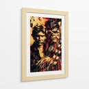 Han Solo y Chewbacca - Caperh | Cuadro decorativo de Canvas Lab