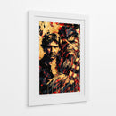 Han Solo y Chewbacca - Caperh | Cuadro decorativo de Canvas Lab