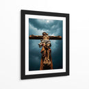 Jesucristo en la cruz - Caperh | Cuadro decorativo de Canvas Lab