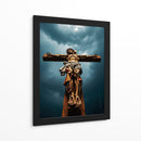 Jesucristo en la cruz - Caperh | Cuadro decorativo de Canvas Lab