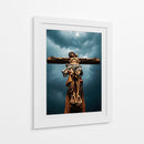Jesucristo en la cruz - Caperh | Cuadro decorativo de Canvas Lab