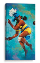 Jugador de pelota Maya II - Caperh | Cuadro decorativo de Canvas Lab