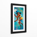 Jugador de pelota Maya II - Caperh | Cuadro decorativo de Canvas Lab