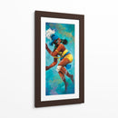 Jugador de pelota Maya II - Caperh | Cuadro decorativo de Canvas Lab