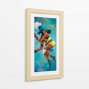 Jugador de pelota Maya II - Caperh | Cuadro decorativo de Canvas Lab