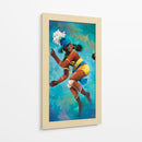 Jugador de pelota Maya II - Caperh | Cuadro decorativo de Canvas Lab