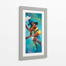 Jugador de pelota Maya II - Caperh | Cuadro decorativo de Canvas Lab