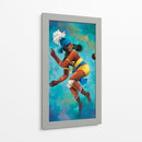 Jugador de pelota Maya II - Caperh | Cuadro decorativo de Canvas Lab