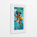 Jugador de pelota Maya II - Caperh | Cuadro decorativo de Canvas Lab