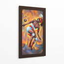 Jugador de pelota Maya - Caperh | Cuadro decorativo de Canvas Lab