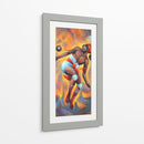 Jugador de pelota Maya - Caperh | Cuadro decorativo de Canvas Lab