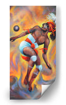 Jugador de pelota Maya - Caperh | Cuadro decorativo de Canvas Lab
