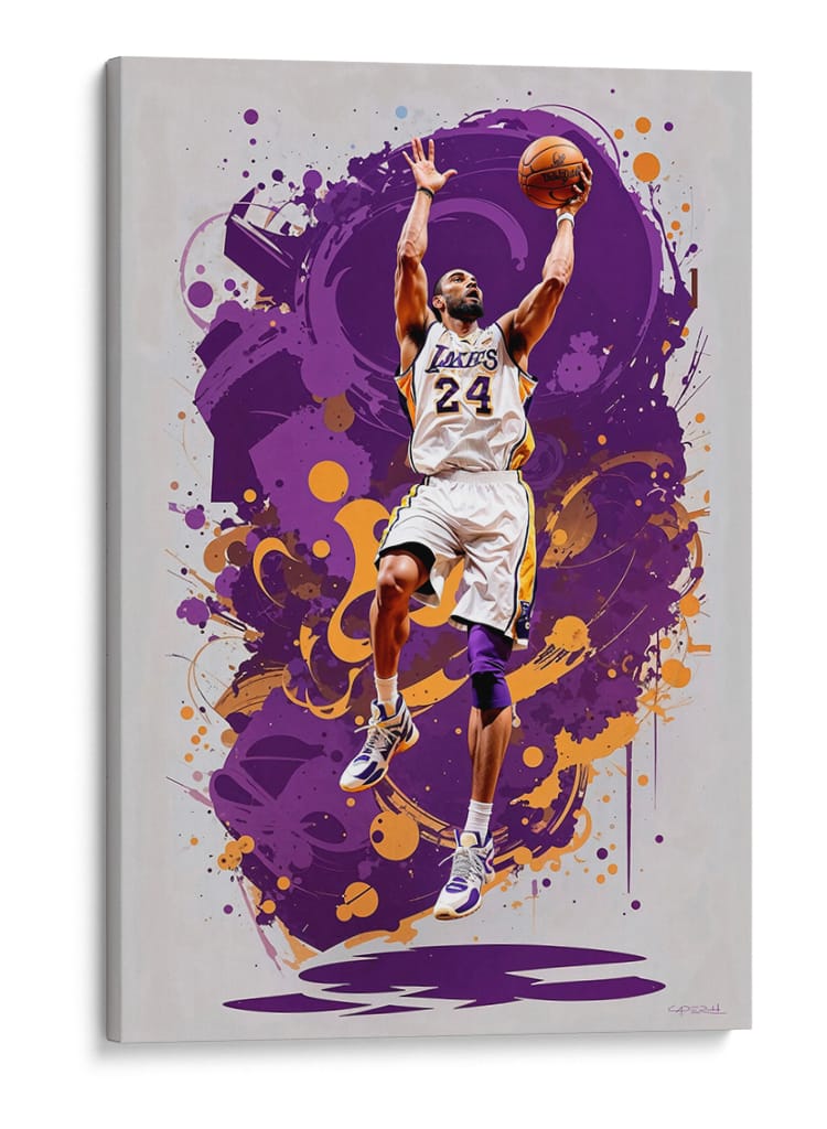 Kobe Bryant - Caperh | Cuadro decorativo de Canvas Lab