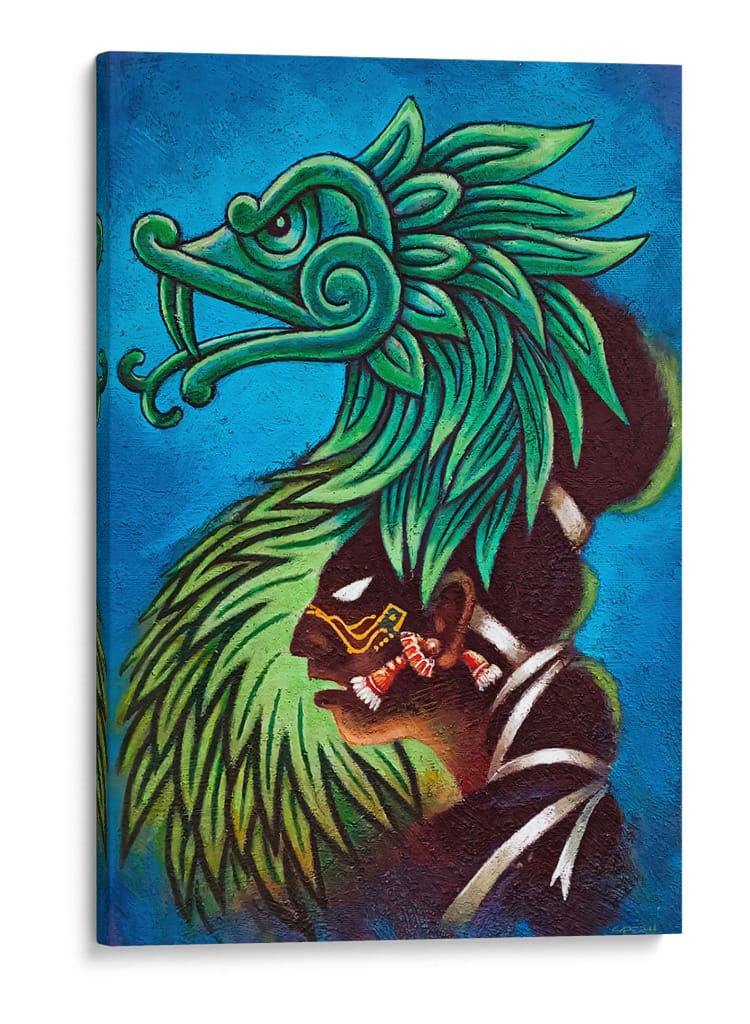 Kukulkán  - Caperh | Cuadro decorativo de Canvas Lab