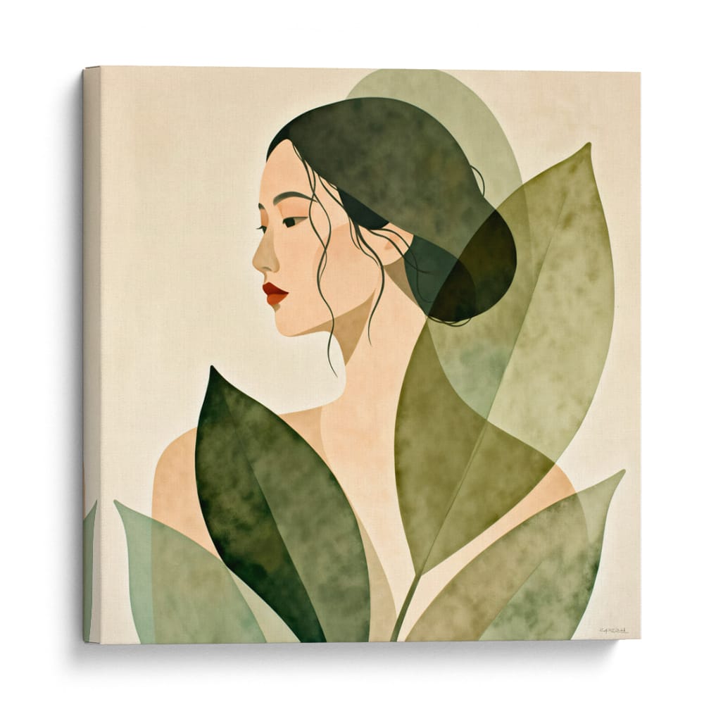 La dama china - Caperh | Cuadro decorativo de Canvas Lab
