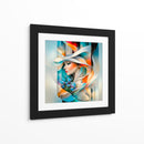 La dama de los lirios azules - Caperh | Cuadro decorativo de Canvas Lab