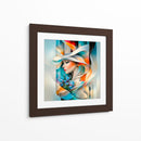 La dama de los lirios azules - Caperh | Cuadro decorativo de Canvas Lab