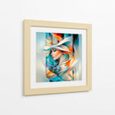 La dama de los lirios azules - Caperh | Cuadro decorativo de Canvas Lab