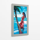 La mujer del pareo - Caperh | Cuadro decorativo de Canvas Lab