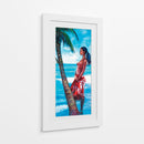 La mujer del pareo - Caperh | Cuadro decorativo de Canvas Lab