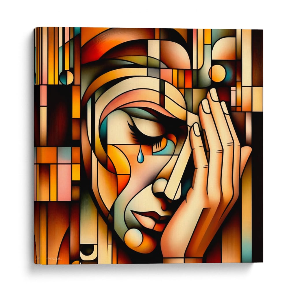 La pena fragmentada - Caperh | Cuadro decorativo de Canvas Lab