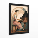 La pianista - Caperh | Cuadro decorativo de Canvas Lab